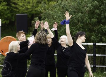 Older Adults from Keep On Dancing at Storyhouse perform for Now Northwich 2024